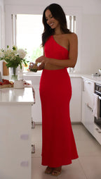 Sophia Maxi Dress (Red)