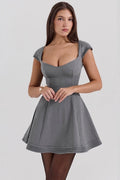 Defined Waist Work Dress