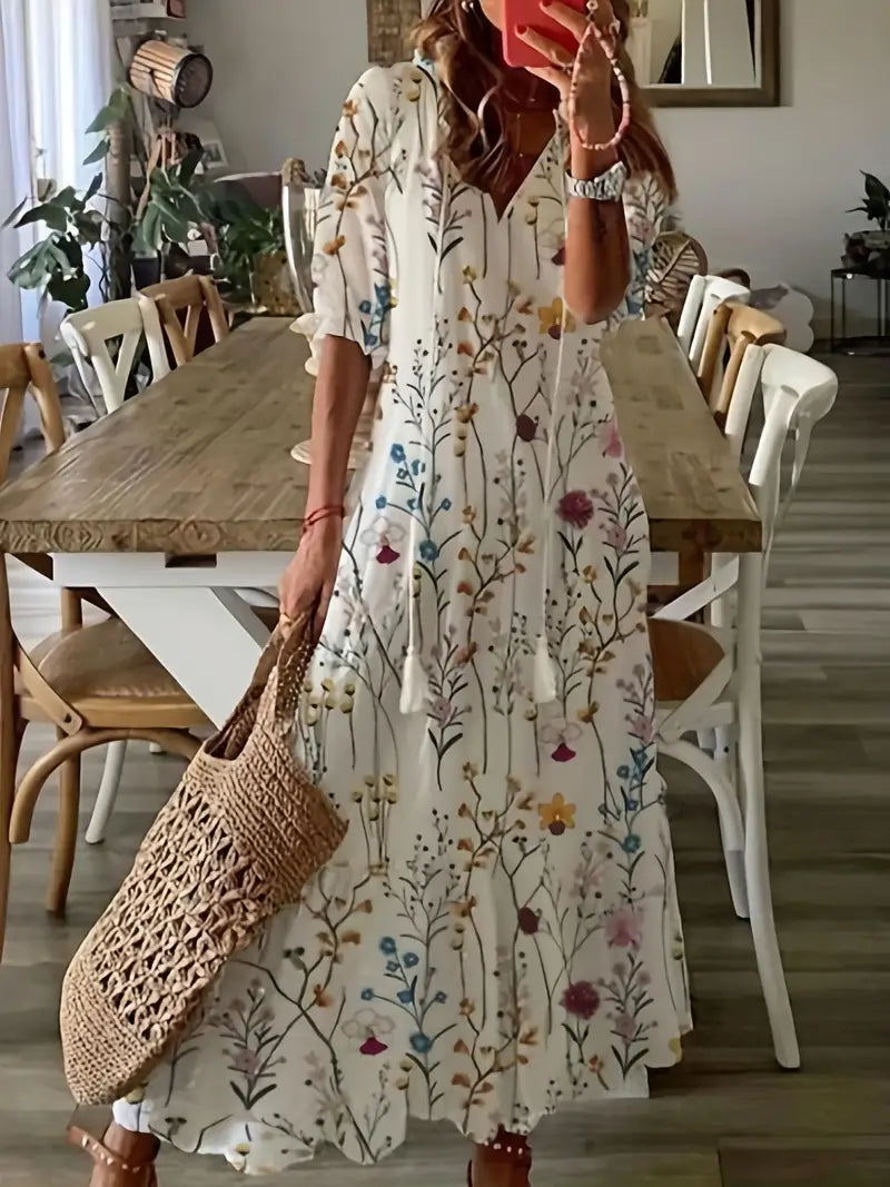 Erica Chic Bohemian Summer Dress Evening Wear Edit