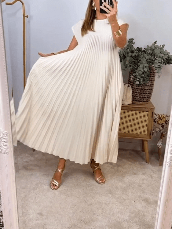 | Pleated Dress