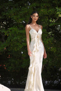 Floral Satin Slip Maxi Dress