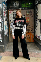 Dark Futuristic Counterfeit 2-Part Hoodie