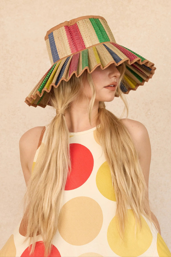 Stylish Foldable Sun-protective Woven Casual Straw Hat