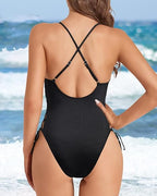 Evangeline | Cross Strap Swimsuit