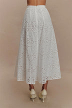 Marina Elegant Broderie Anglaise Set