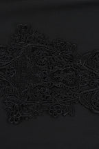 Hooded Lace Trim Gothic Dress