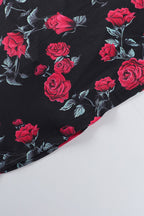 Square Neck Floral Cami Party Dress