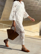 Tess Statement Lace Dress Elevated Occasion Wear