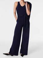 Tie-Waist Wide-Leg Pant