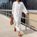 Tess Statement Lace Dress Elevated Occasion Wear
