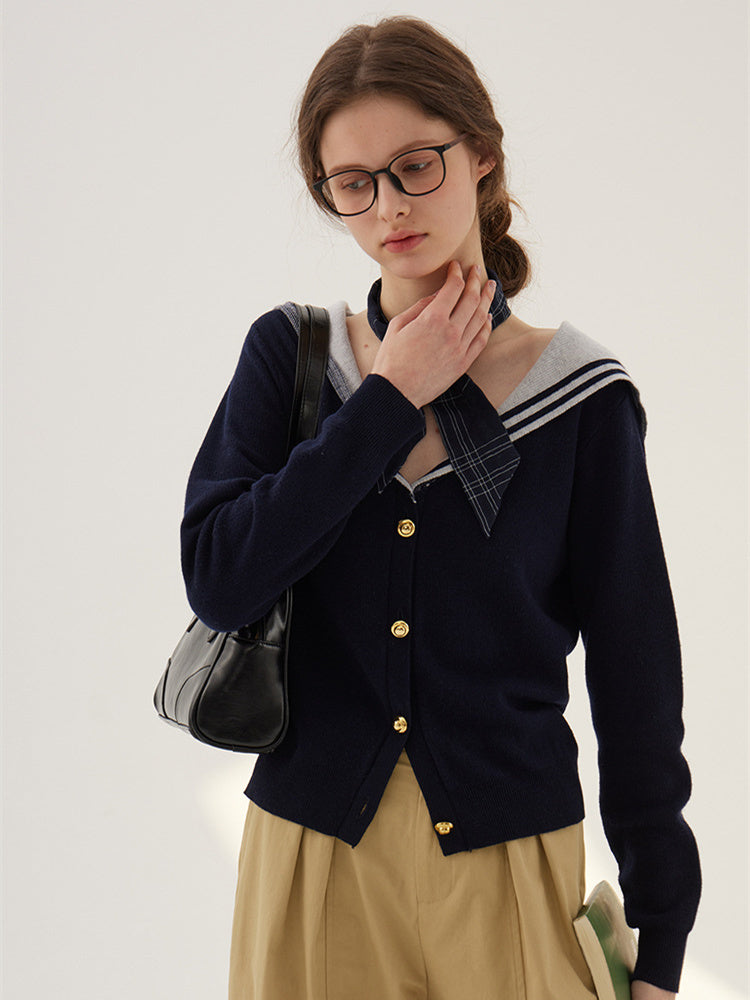 Basic Long-sleeved Knitted Sun Protection Cardigan