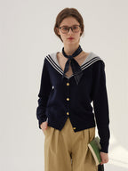 Basic Long-sleeved Knitted Sun Protection Cardigan