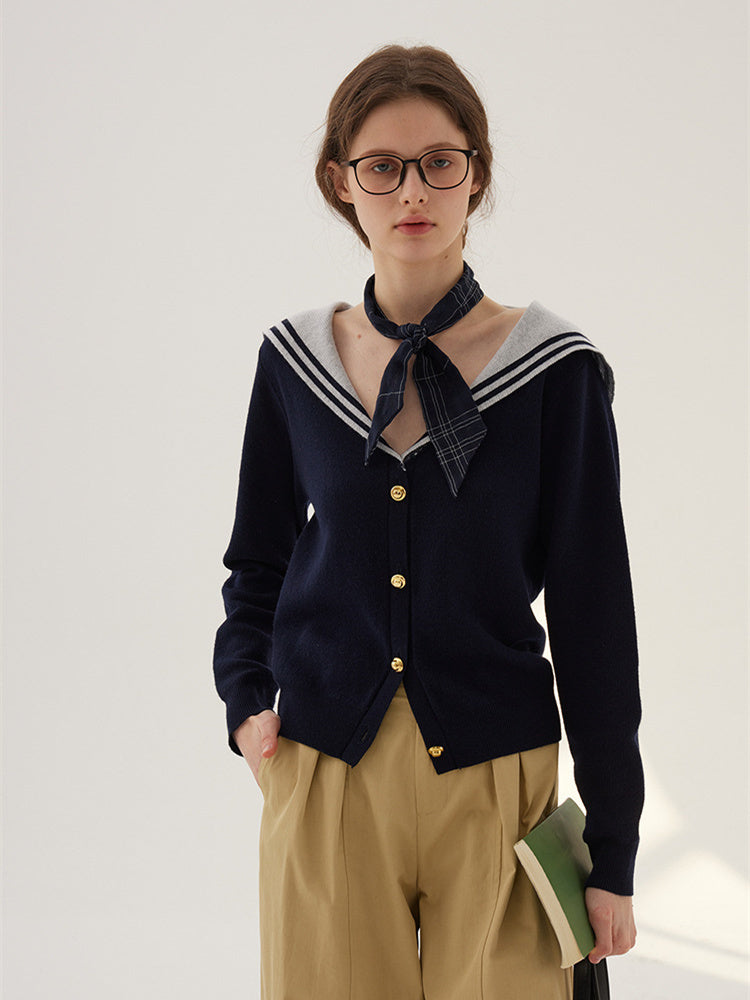 Basic Long-sleeved Knitted Sun Protection Cardigan