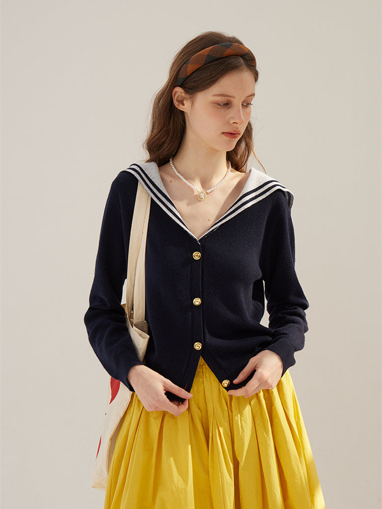 Basic Long-sleeved Knitted Sun Protection Cardigan