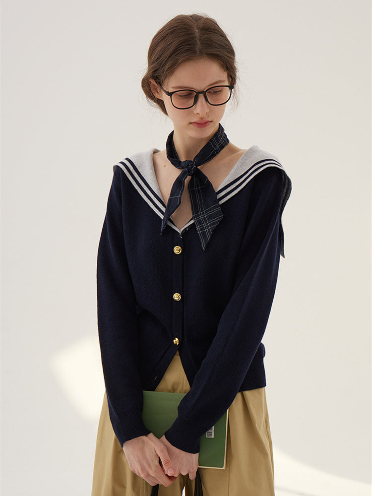 Basic Long-sleeved Knitted Sun Protection Cardigan