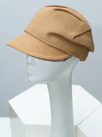 Lightweight Woven Newsboy Cap