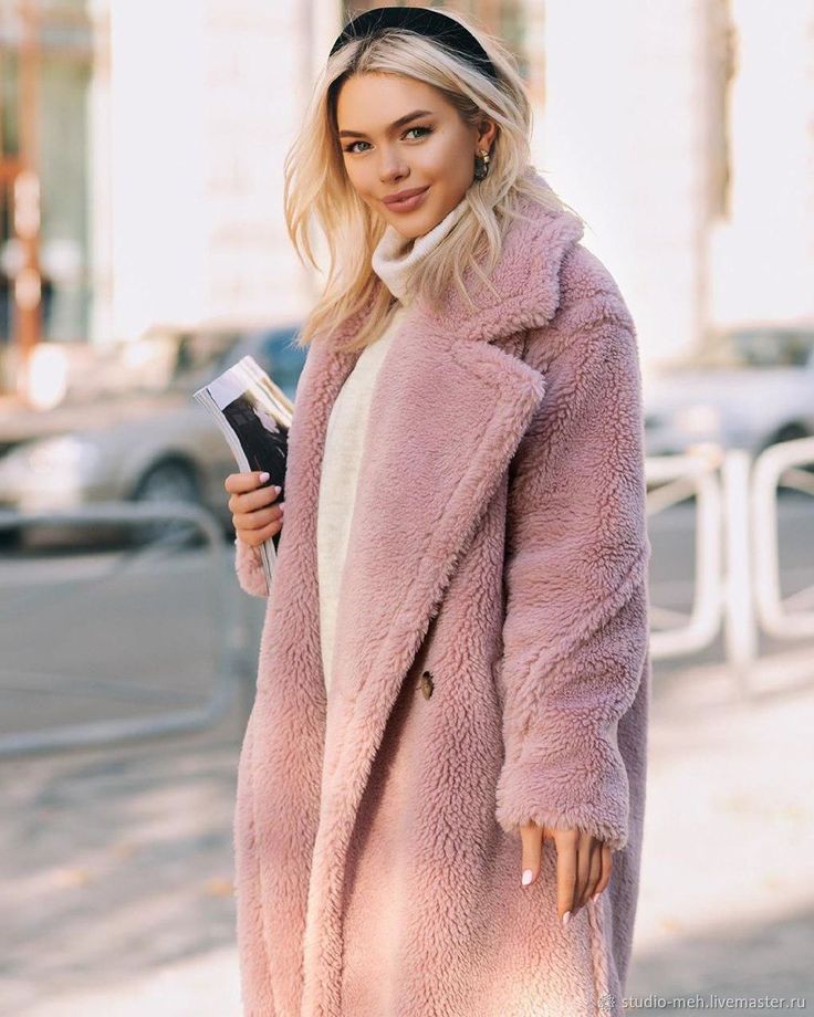 | Long teddy coat
