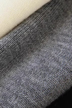 Wool Blend Mock Knit Top