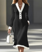| Long-Sleeve Dress
