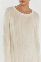 A-Line Maxi Sweater Dress