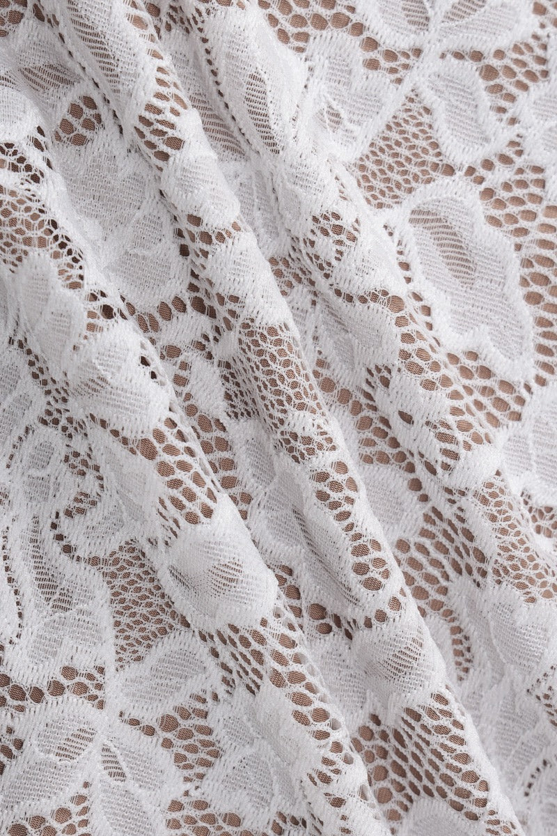 Sweetheart Corset Spaghetti Strap Floral Lace Bodycon Maxi Dress