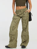 Low Waist Pocket Cargo Jean