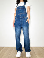 Loose casual straight fit Overall