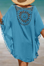 Crochet Cover Up Boho Dress