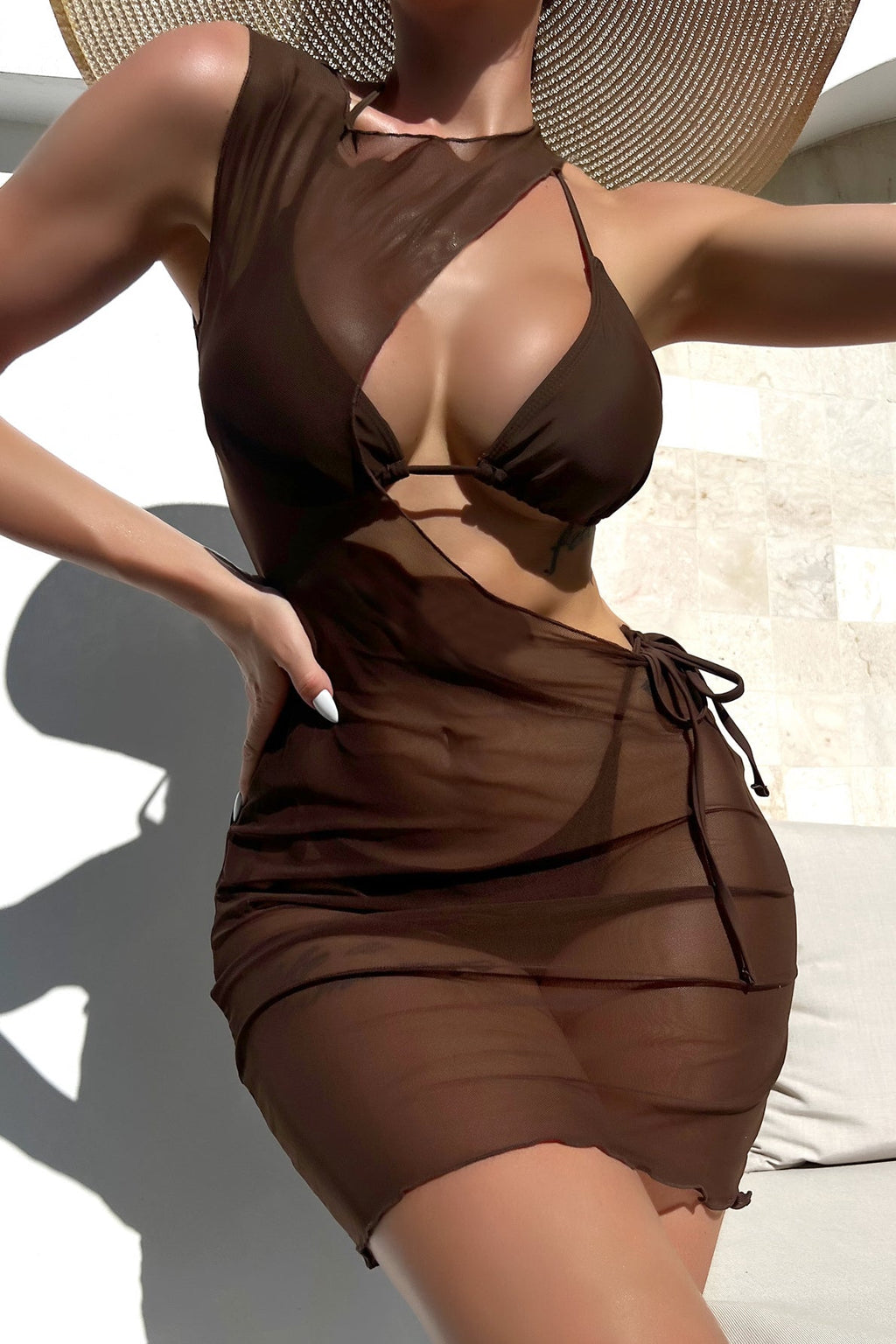 Sexy Bikini Three Piece Swim Set