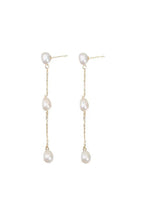 Pearl and Flower Earrings