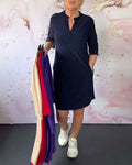 Ruth Exclusive V Neck Dress Evening Wear Edit