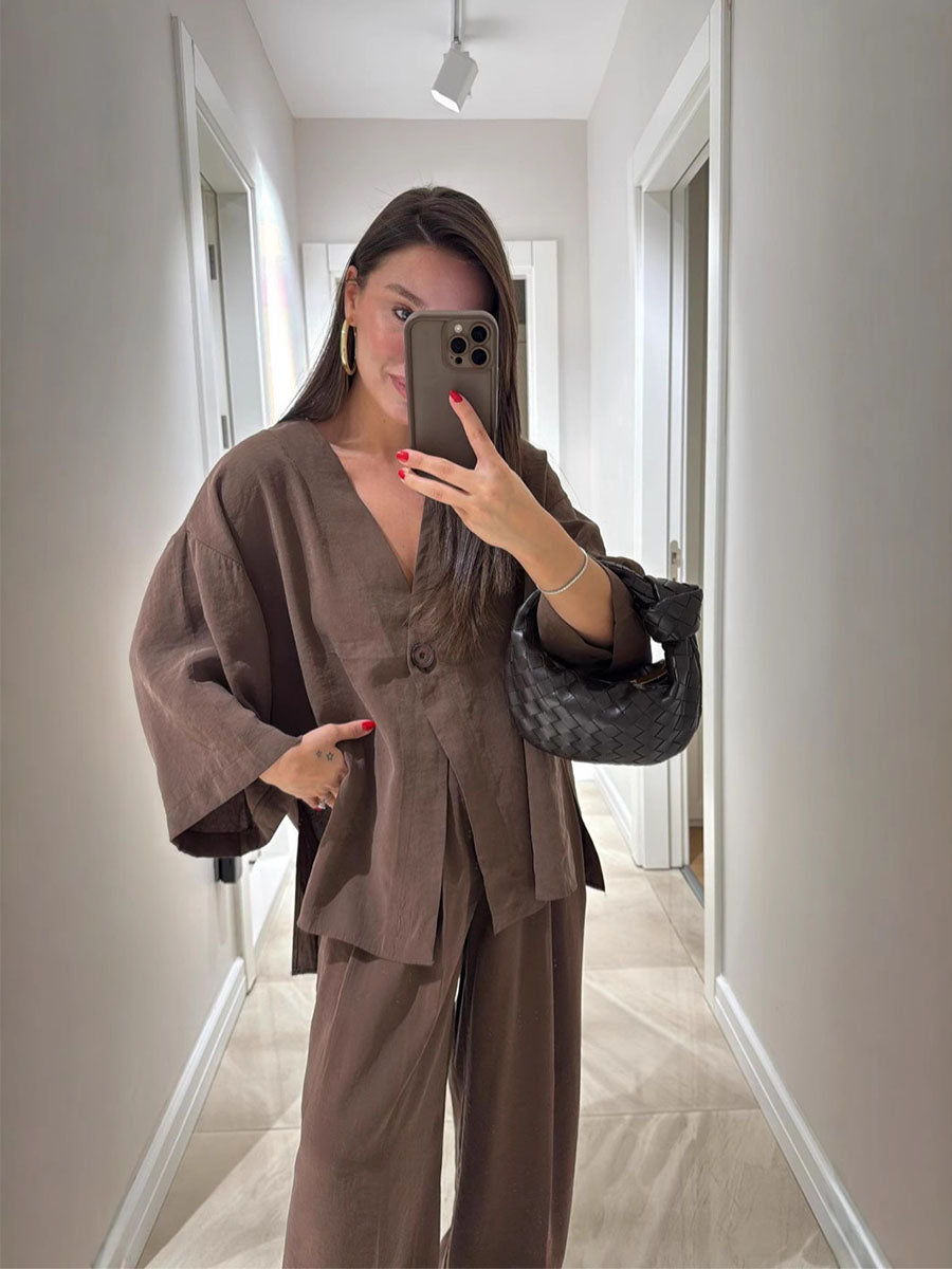 Quiet Luxury Flow Suit Set