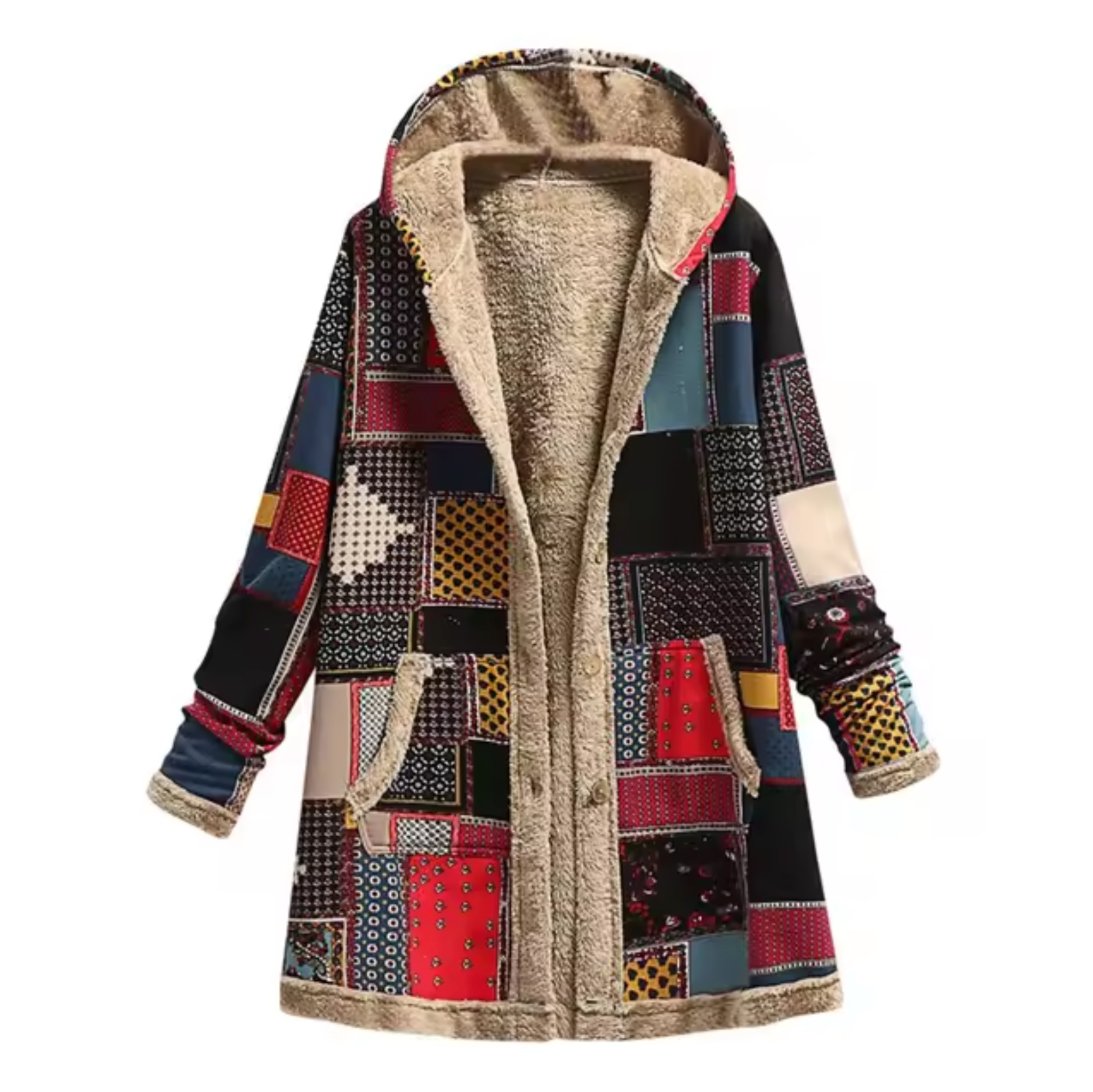 | Cotton winter jacket with hood
