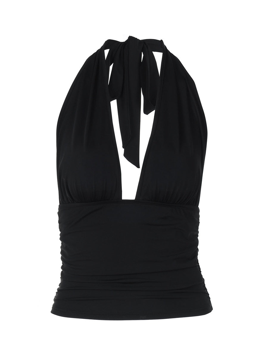 Halter V-neck Vest