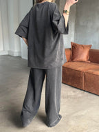 Chill Vibes Oversized Lounge Set