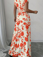 Hit Flowers Plants And Flowers Maxi Dresses