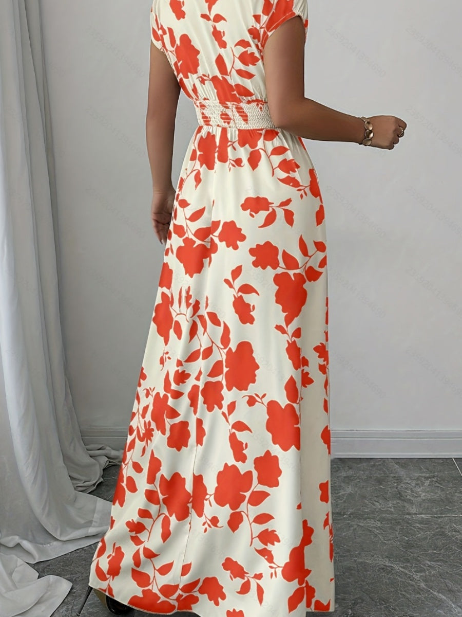 Hit Flowers Plants And Flowers Maxi Dresses