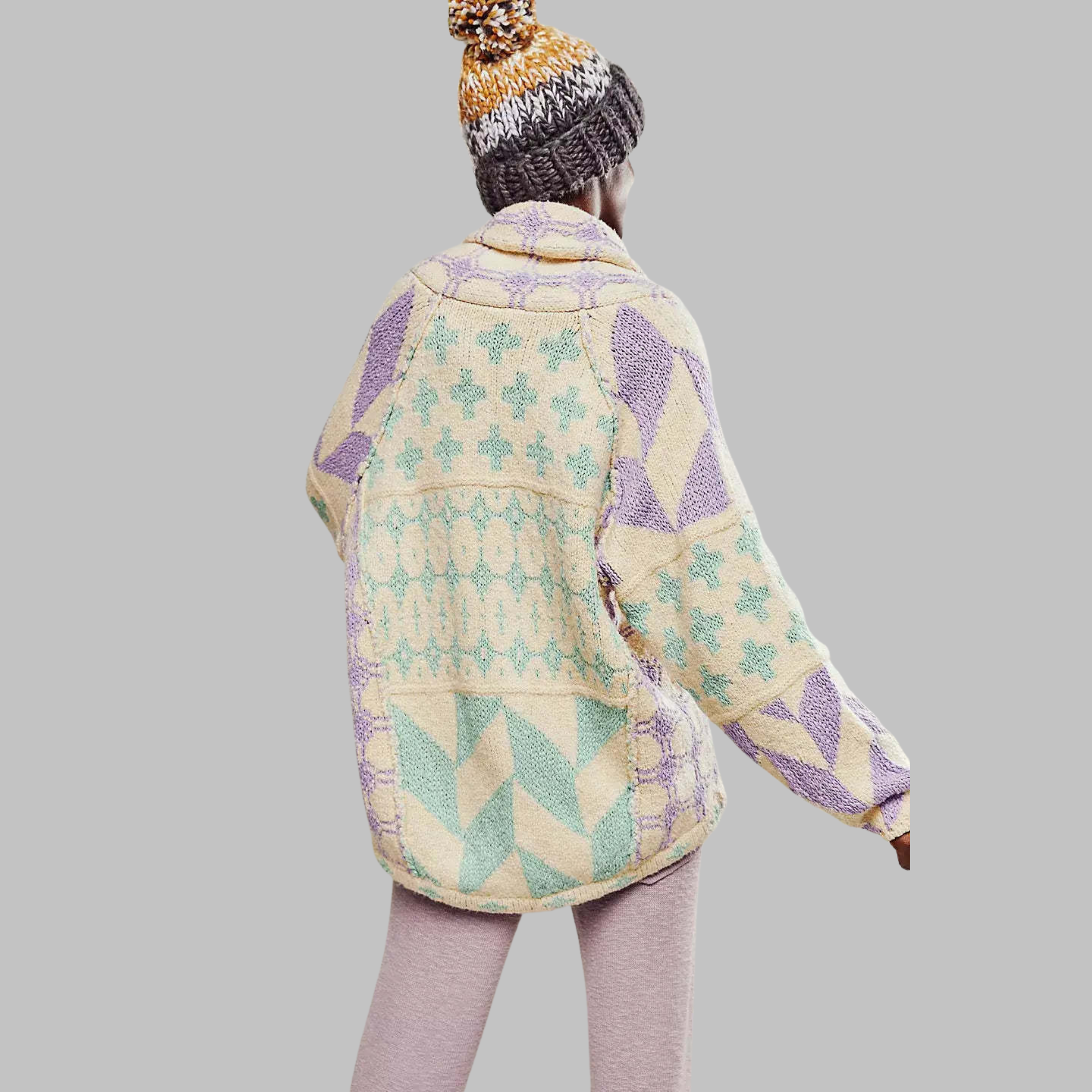 | Vintage Oversized Cardigan