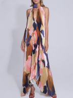 Eugenia Timeless Maxi Dress with Hem Boutique Collection