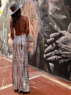 Sexy Backless Boho Dress