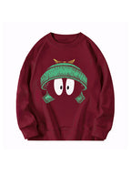 Hip Hop Round Neck Long Sleeves Sweaters