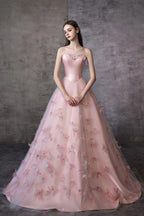 Chiffon Sweetheart Neckline Prom Dress