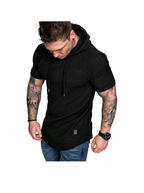 Men's Textured Solid Color High Quality Pullover Hoodies
