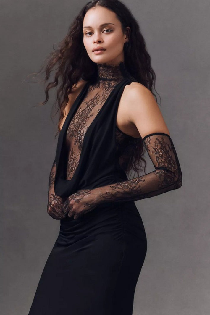 Cutout Bodycon Maxi Dress