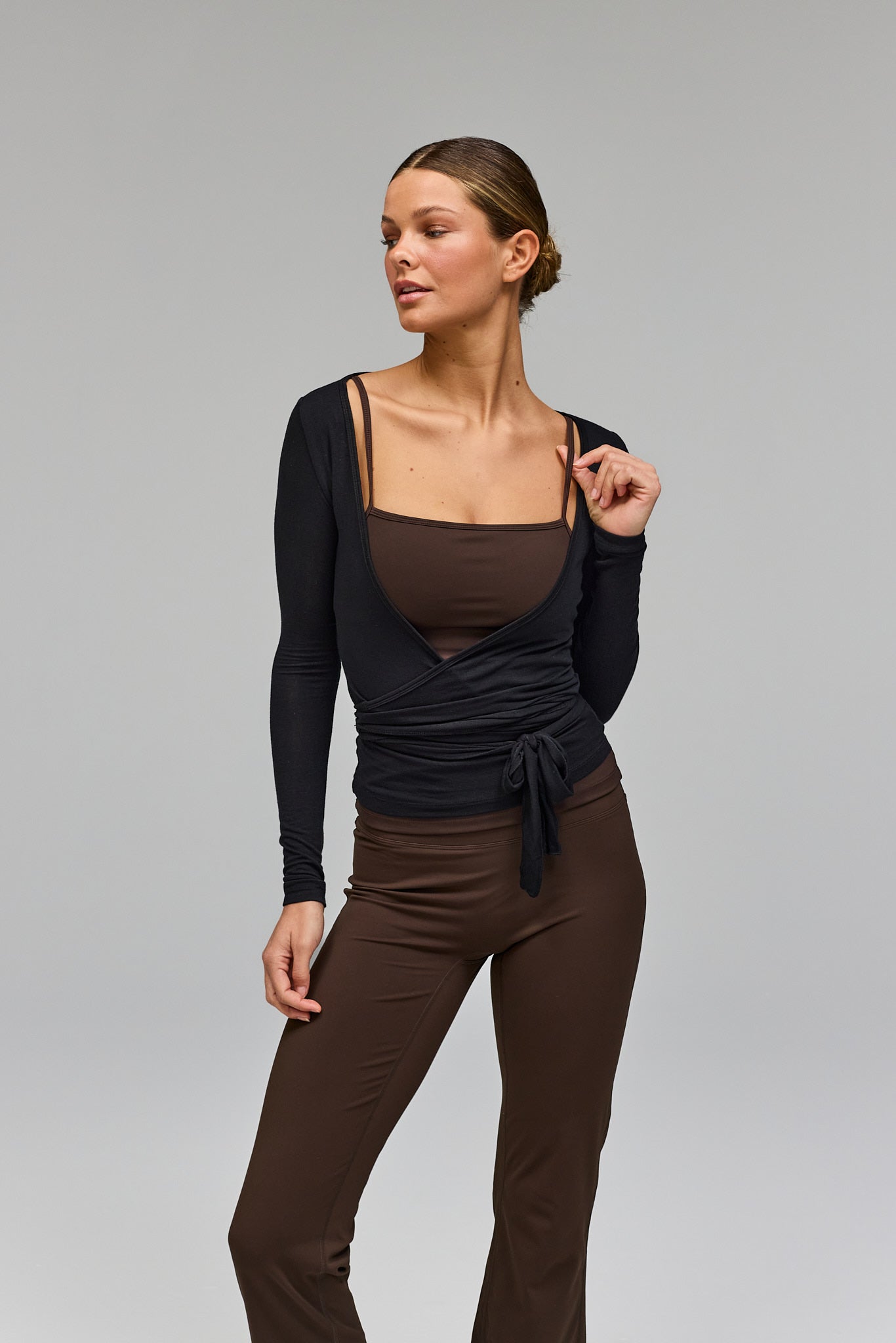 Ballet Wrap Blouse