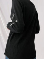 Vintage Eagle Print Long Sleeve Tee