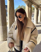| Soft teddy coat