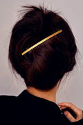 Minimalist Sleek Metal Spring Hair Clip