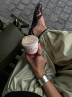 Pure Cotton Lantern Pants Color Loose-fit Comfort Pants