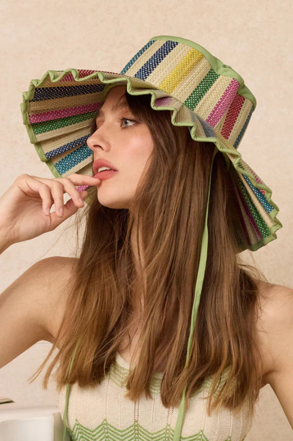 Stylish Foldable Sun-protective Woven Casual Straw Hat